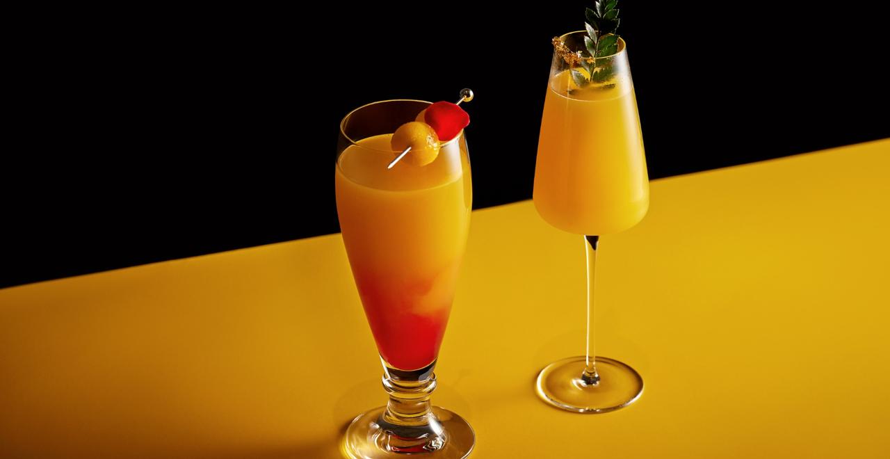 Summer Apple Mango Cocktail
