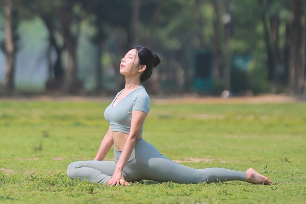 아로마 회복 요가