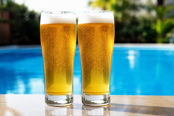 Poolside Double Drink